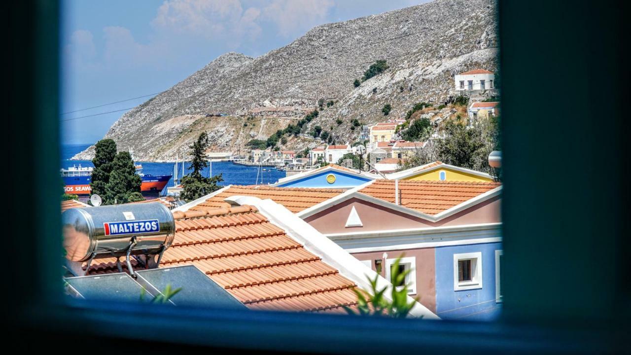Symi Fos House Simi Exterior foto