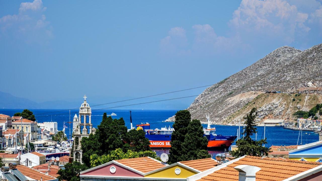 Symi Fos House Simi Exterior foto