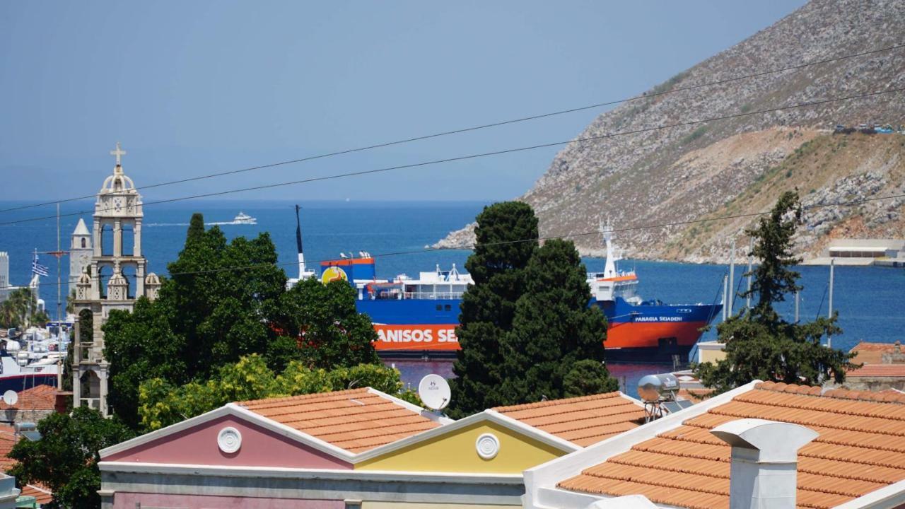 Symi Fos House Simi Exterior foto